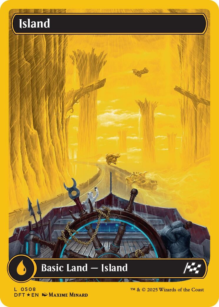 Image for Island (0508) (First-Place Foil) (508) - Magic: The Gathering
