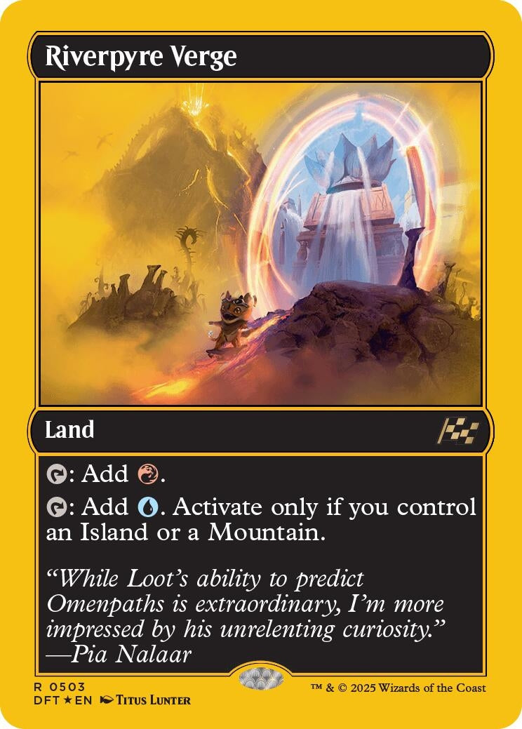 Image for Riverpyre Verge (First-Place Foil) (503) - Magic: The Gathering