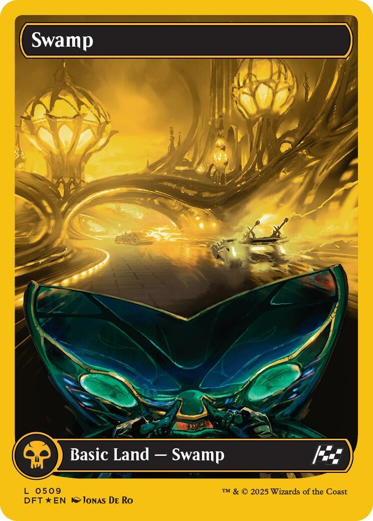Image for Swamp (0509) (First-Place Foil) (509) - Magic: The Gathering