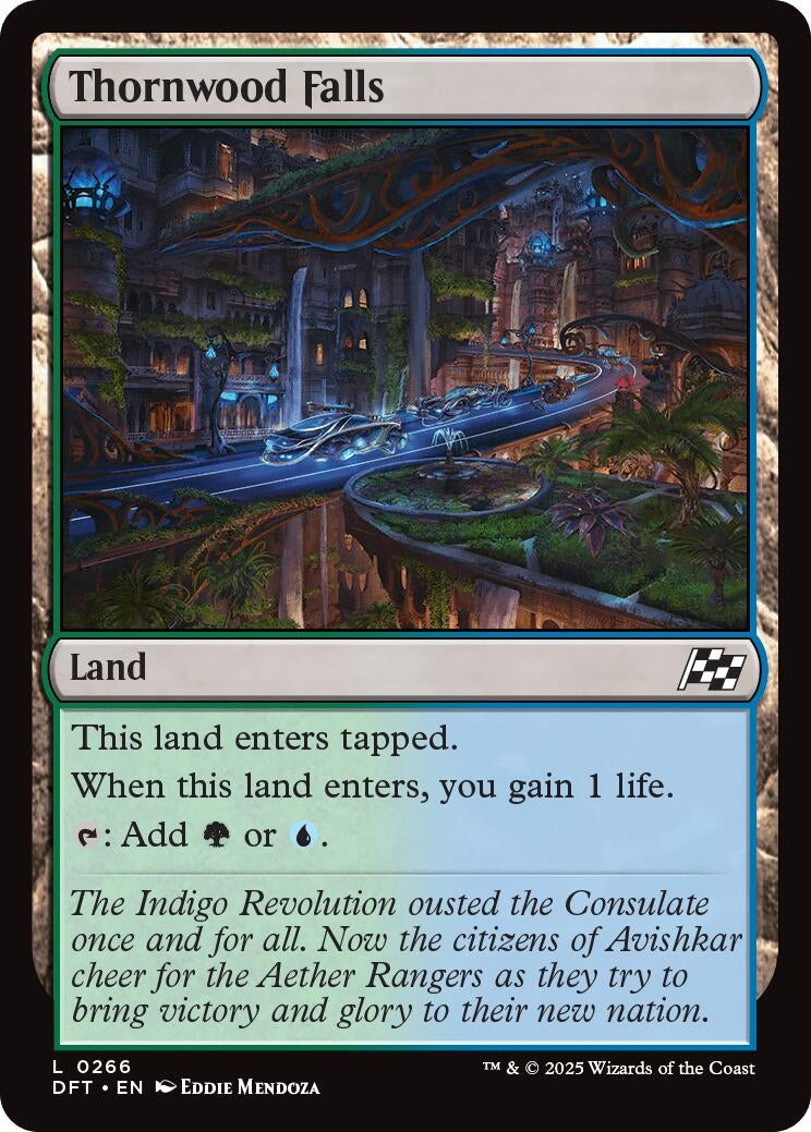 Image for Thornwood Falls (266) - Magic: The Gathering