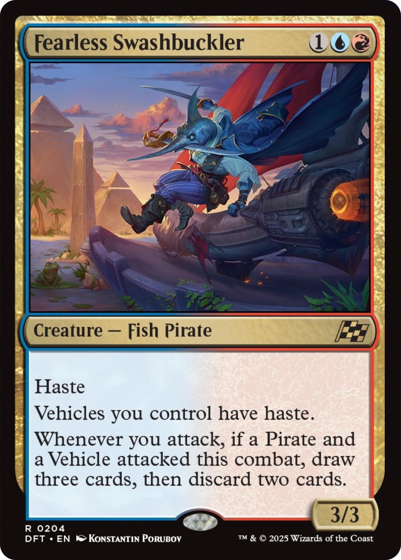 Image for Fearless Swashbuckler (204) - Magic: The Gathering