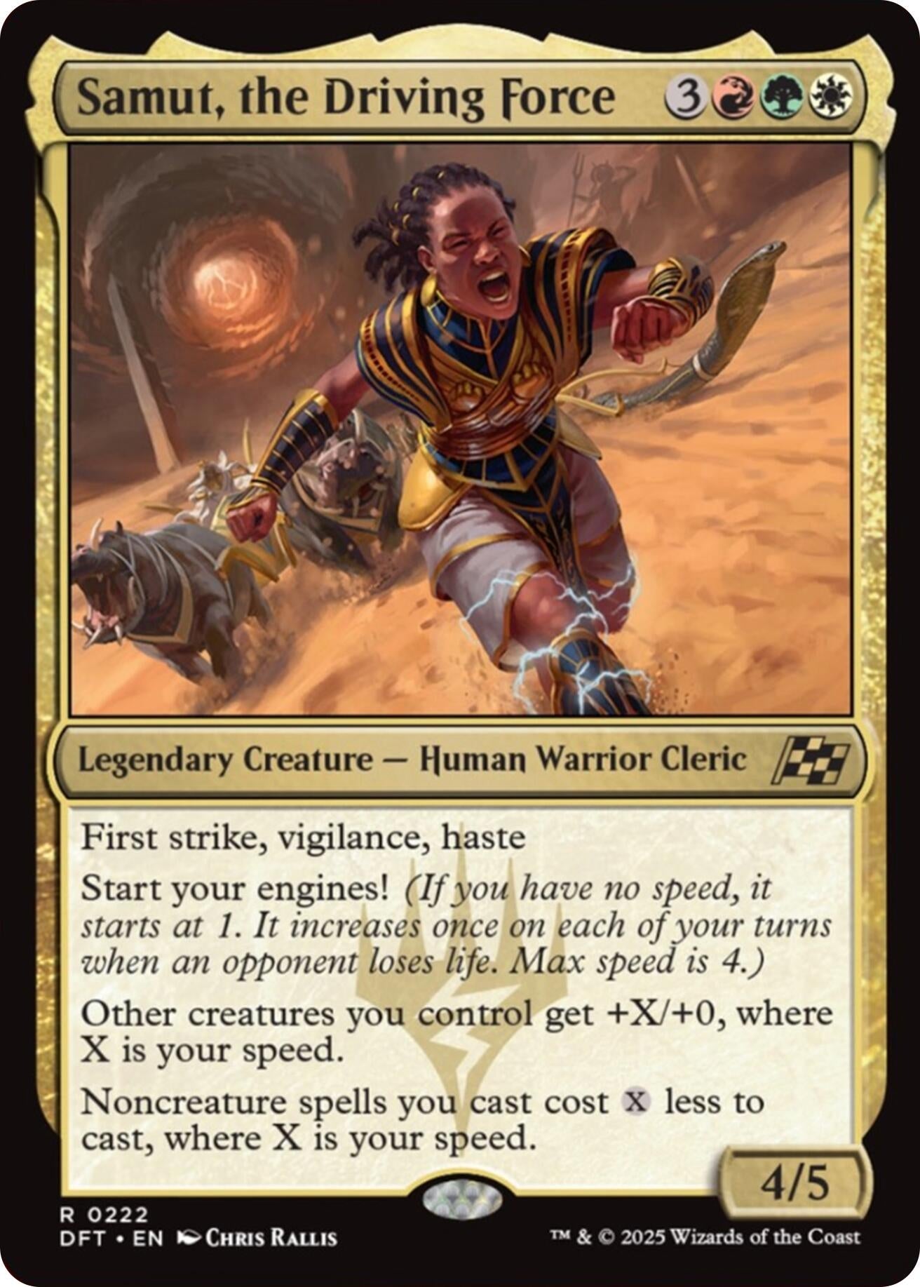 Image for Samut, the Driving Force (222) - Magic: The Gathering