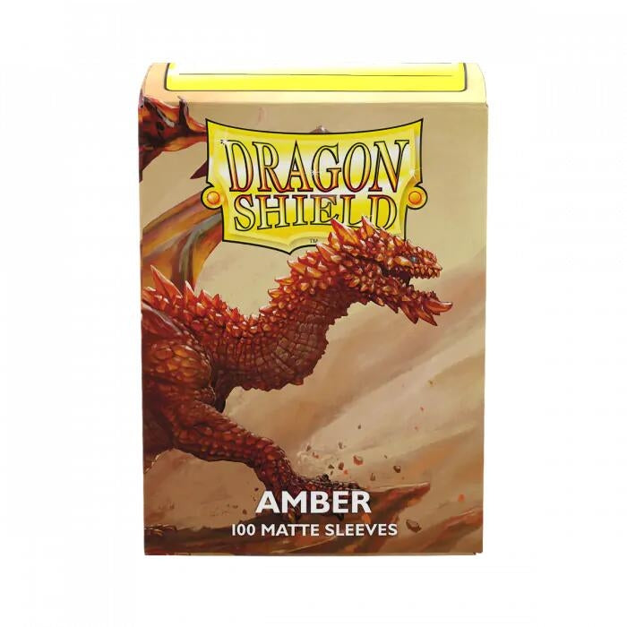 Image for Dragon Shield Player's Choice Matte Sleeves - Amber (100-Pack) - Card Sleeves