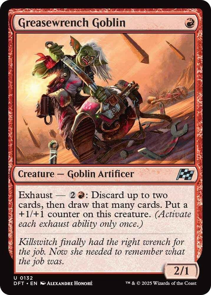 Image for Greasewrench Goblin (132) - Magic: The Gathering