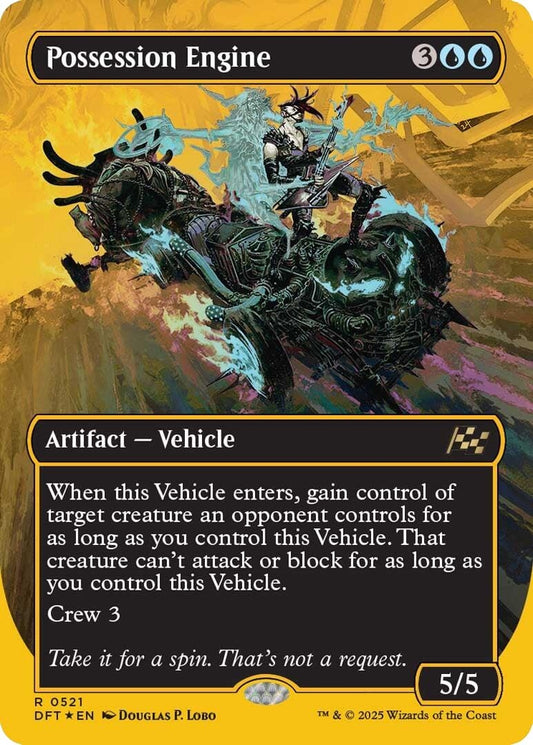 Image for Possession Engine (Borderless) (First-Place Foil) (521) - Magic: The Gathering