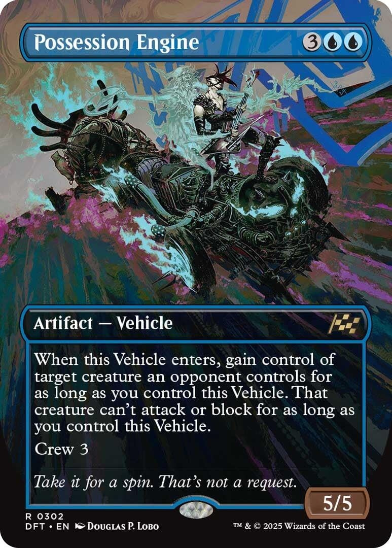 Image for Possession Engine (Borderless) (302) - Magic: The Gathering