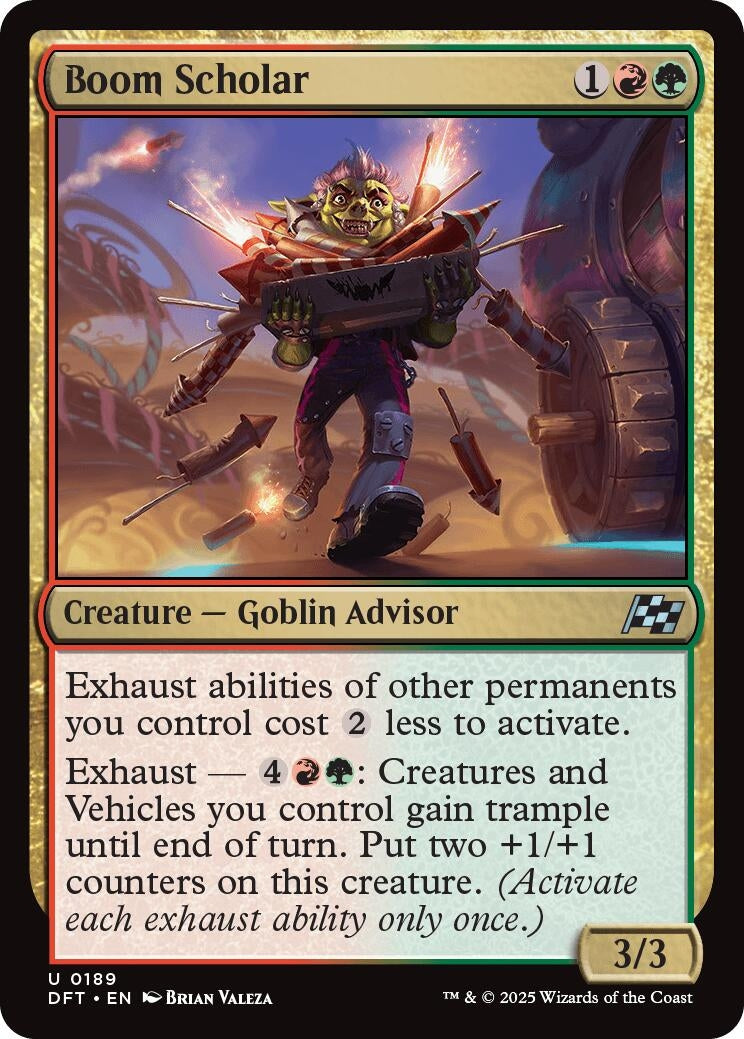 Image for Boom Scholar (189) - Magic: The Gathering