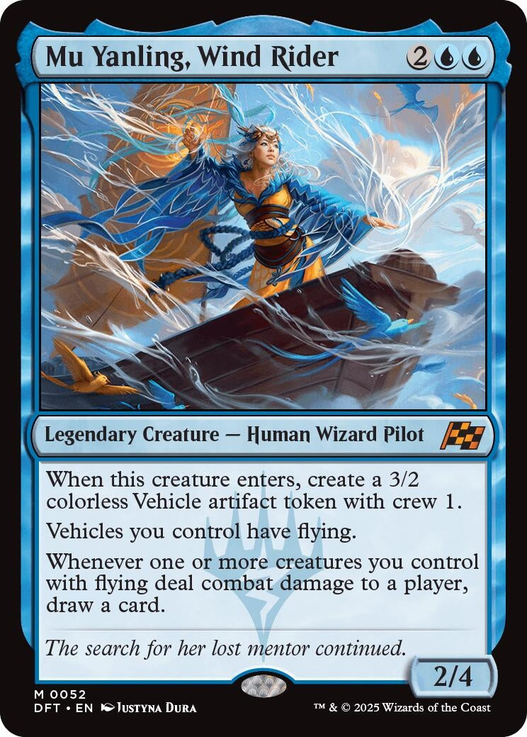Image for Mu Yanling, Wind Rider (52) - Magic: The Gathering