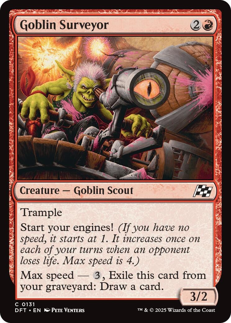 Image for Goblin Surveyor (131) - Magic: The Gathering