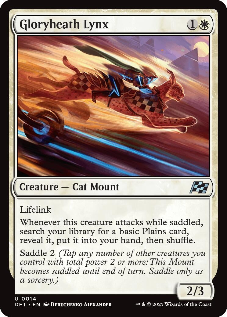 Image for Gloryheath Lynx (14) - Magic: The Gathering