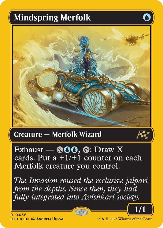 Image for Mindspring Merfolk (First-Place Foil) (436) - Magic: The Gathering