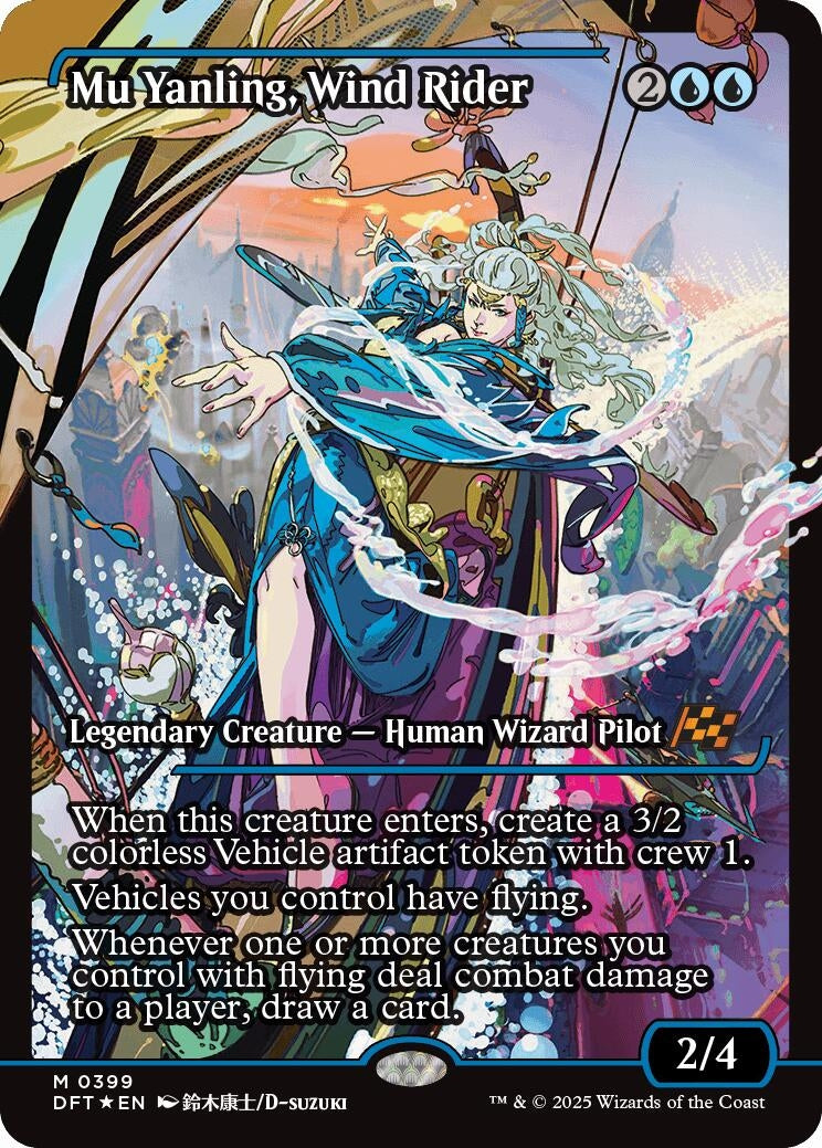 Image for Mu Yanling, Wind Rider (Showcase) (399) - Magic: The Gathering