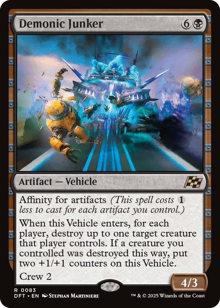 Image for Demonic Junker (83) - Magic: The Gathering