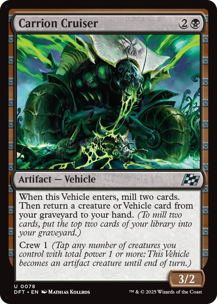 Image for Carrion Cruiser (78) - Magic: The Gathering