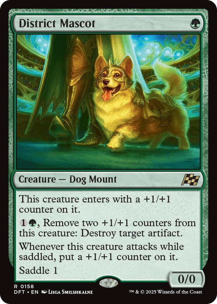 Image for District Mascot (158) - Magic: The Gathering