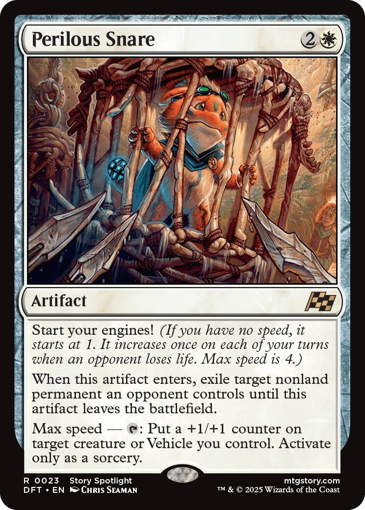 Image for Perilous Snare (23) - Magic: The Gathering