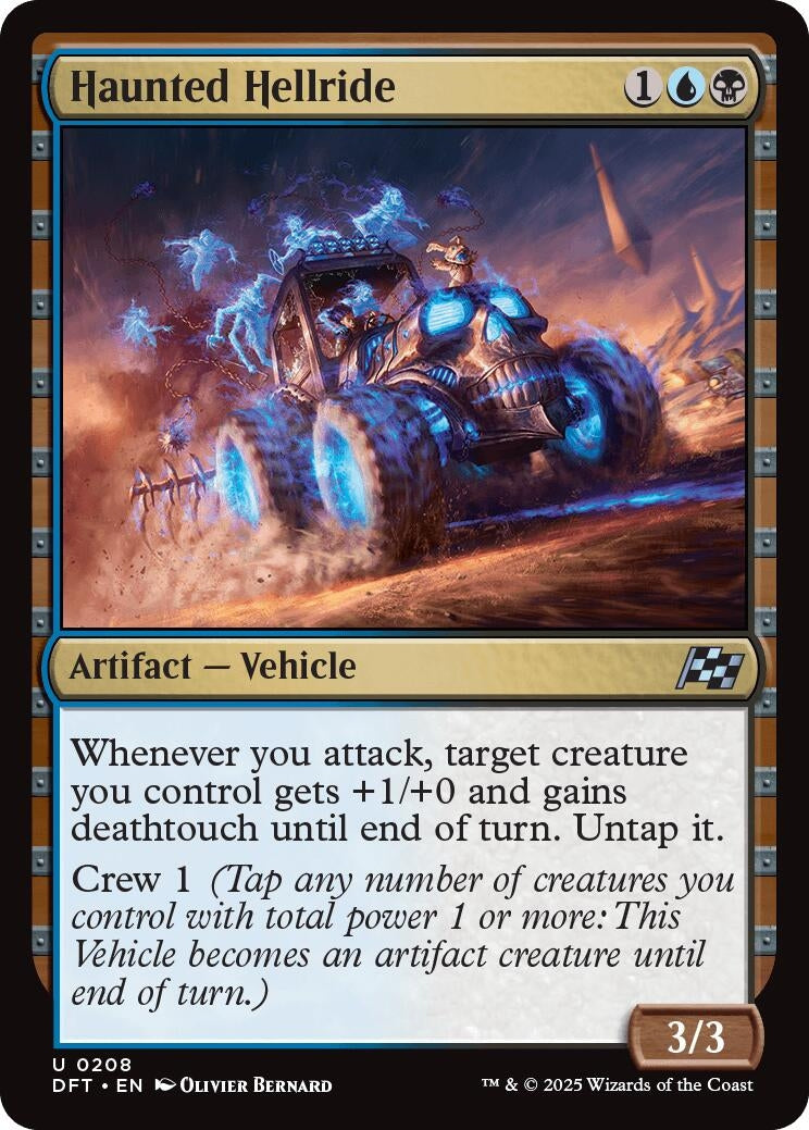 Image for Haunted Hellride (208) - Magic: The Gathering
