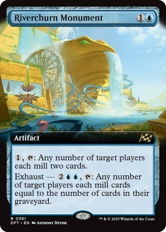 Image for Riverchurn Monument (Extended Art) (381) - Magic: The Gathering
