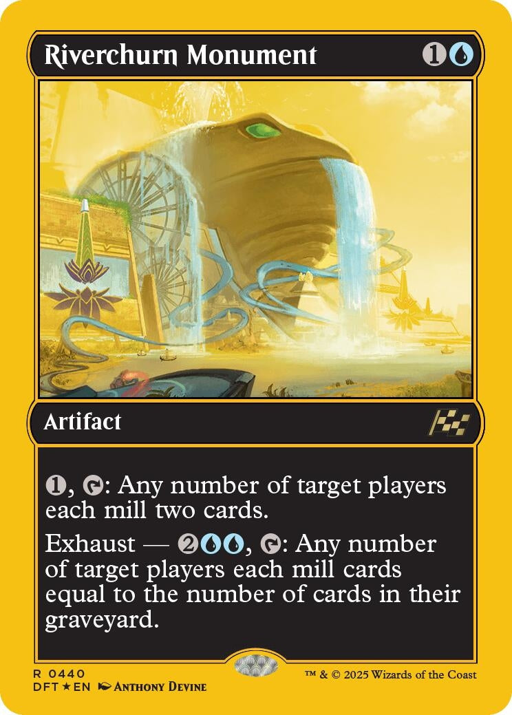 Image for Riverchurn Monument (First-Place Foil) (440) - Magic: The Gathering