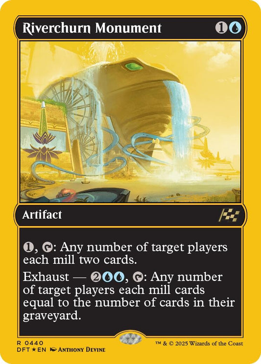 Image for Riverchurn Monument (First-Place Foil) (440) - Magic: The Gathering