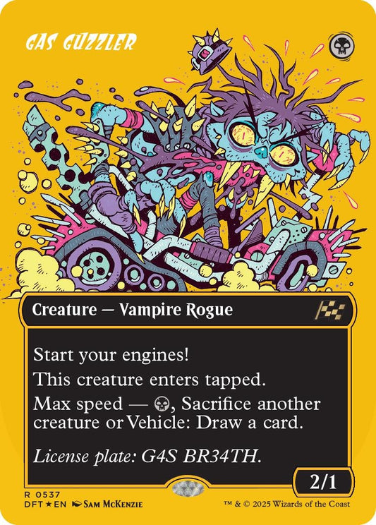 Image for Gas Guzzler (Borderless) (First-Place Foil) (537) - Magic: The Gathering
