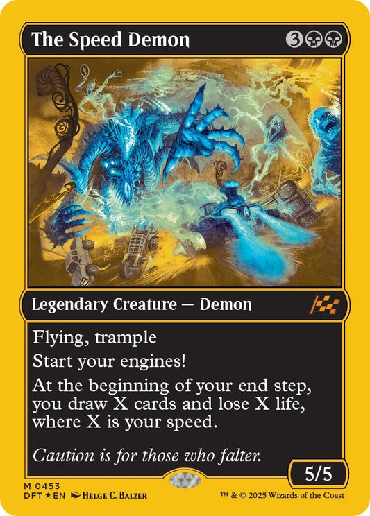 Image for The Speed Demon (First-Place Foil) (453) - Magic: The Gathering