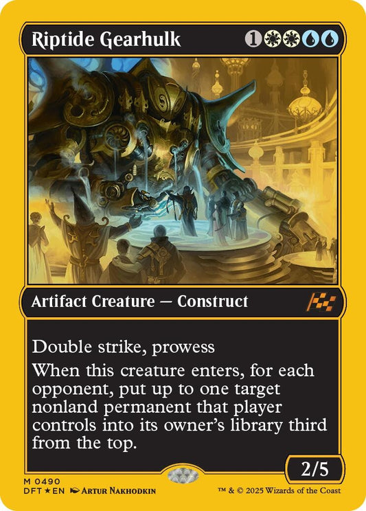 Image for Riptide Gearhulk (First-Place Foil) (490) - Magic: The Gathering