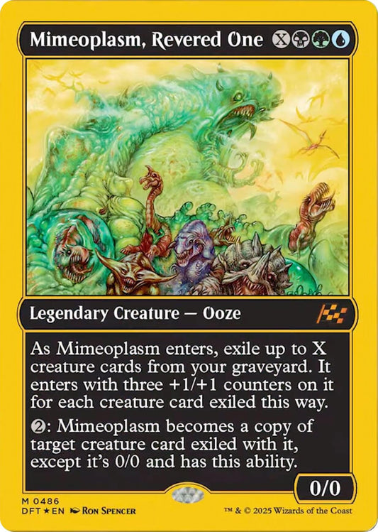 Image for Mimeoplasm, Revered One (First-Place Foil) (486) - Magic: The Gathering