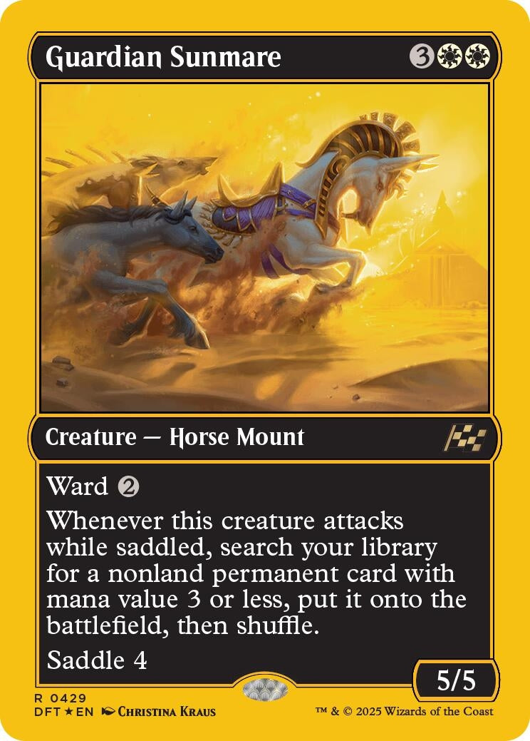 Image for Guardian Sunmare (First-Place Foil) (429) - Magic: The Gathering