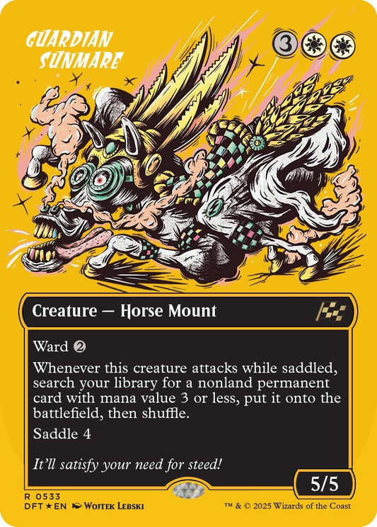 Image for Guardian Sunmare (Borderless) (First-Place Foil) (533) - Magic: The Gathering
