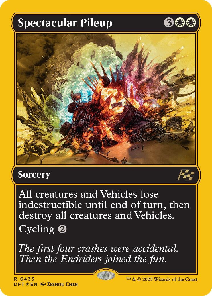 Image for Spectacular Pileup (First-Place Foil) (433) - Magic: The Gathering