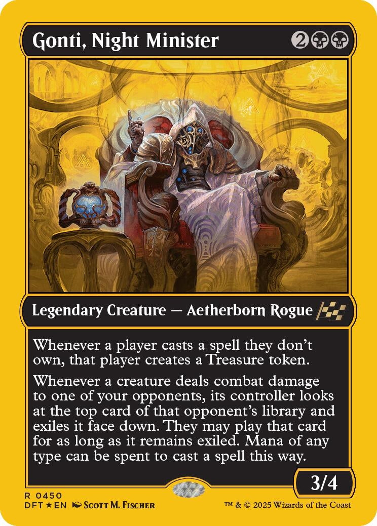 Image for Gonti, Night Minister (First-Place Foil) (450) - Magic: The Gathering