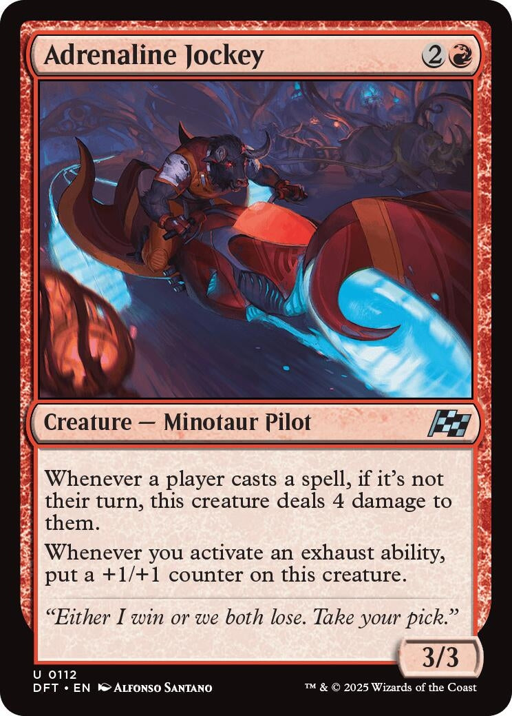 Image for Adrenaline Jockey (112) - Magic: The Gathering