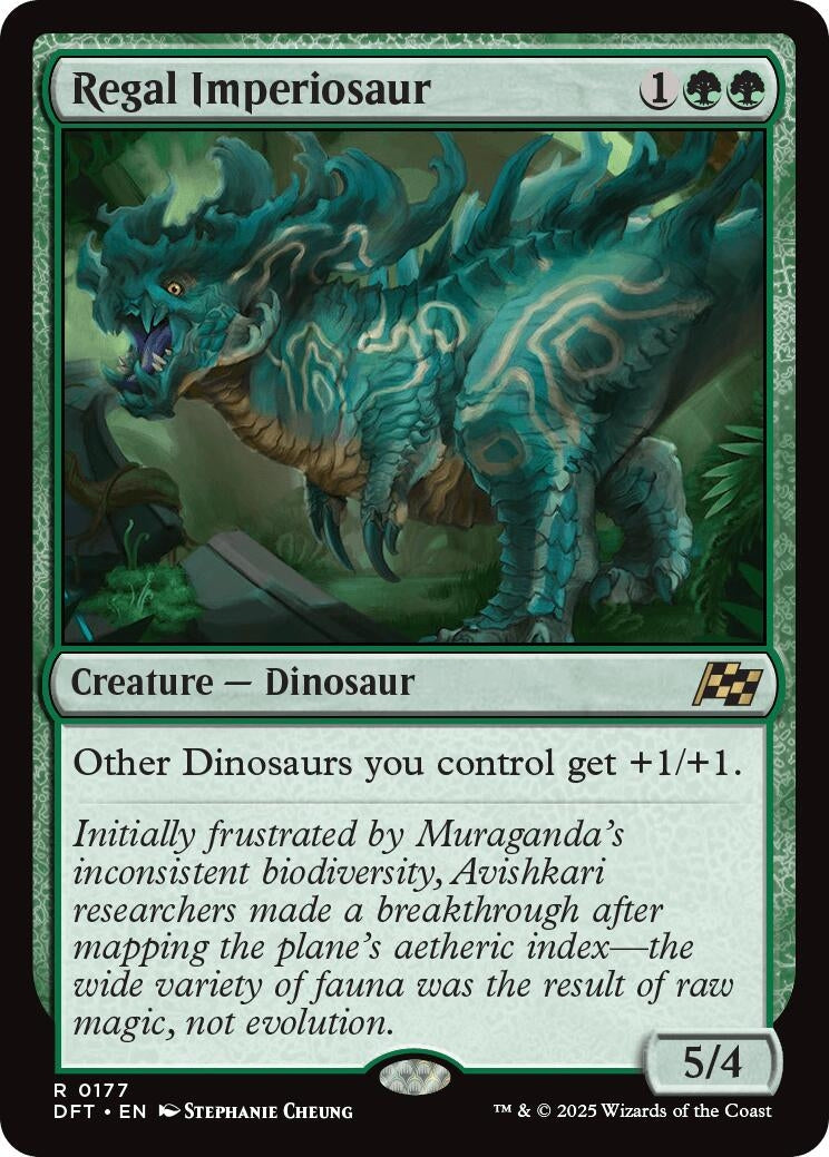 Image for Regal Imperiosaur (177) - Magic: The Gathering