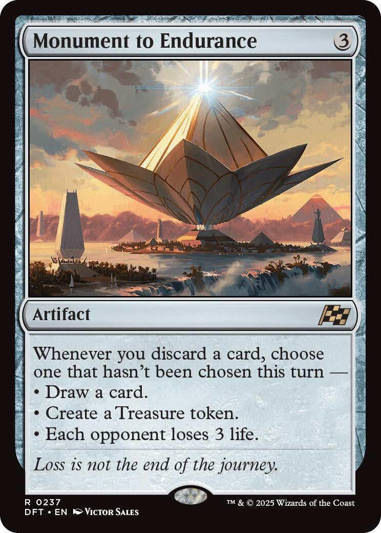 Image for Monument to Endurance (237) - Magic: The Gathering
