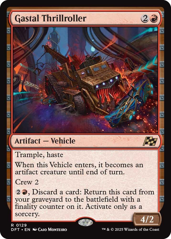 Image for Gastal Thrillroller (129) - Magic: The Gathering