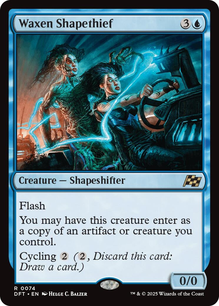 Image for Waxen Shapethief (74) - Magic: The Gathering