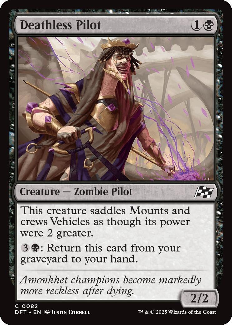 Image for Deathless Pilot (82) - Magic: The Gathering