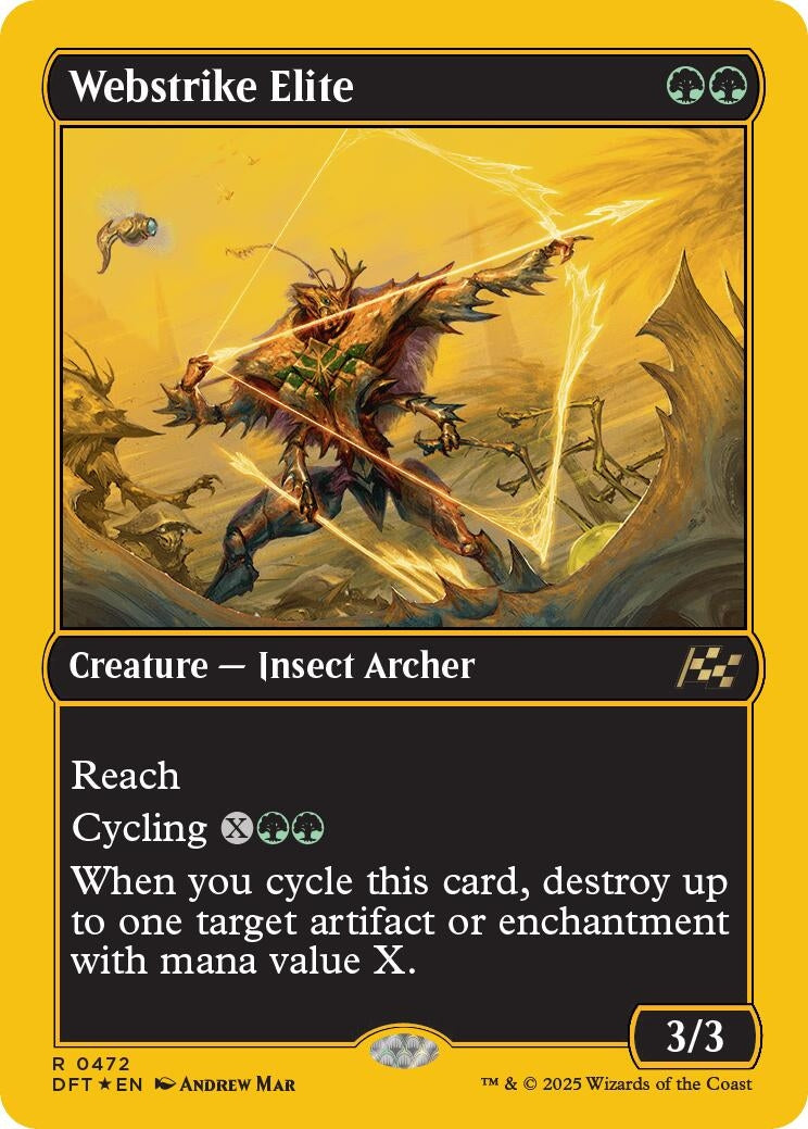 Image for Webstrike Elite (First-Place Foil) (472) - Magic: The Gathering