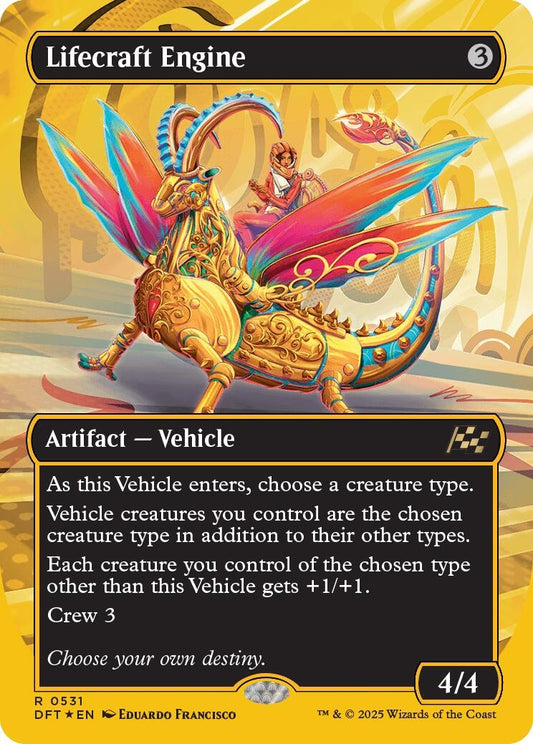Image for Lifecraft Engine (Borderless) (First-Place Foil) (531) - Magic: The Gathering