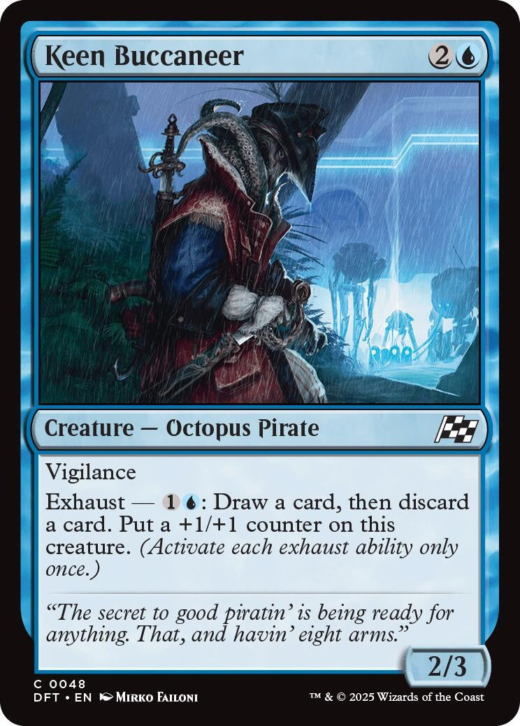 Image for Keen Buccaneer (48) - Magic: The Gathering