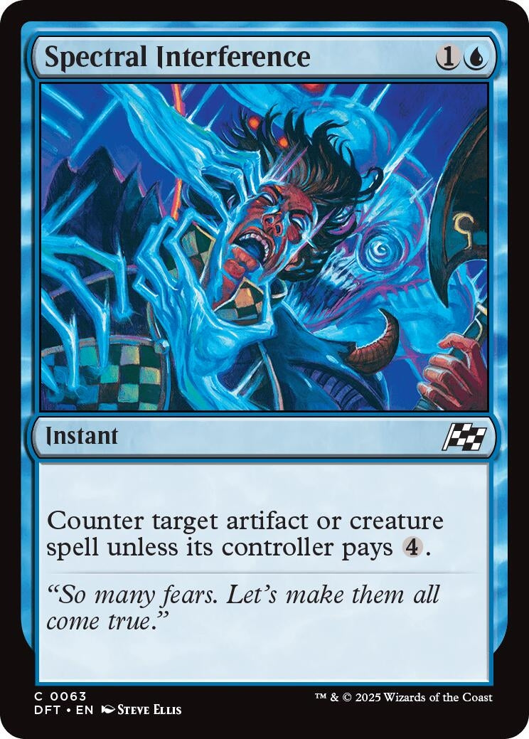 Image for Spectral Interference (63) - Magic: The Gathering