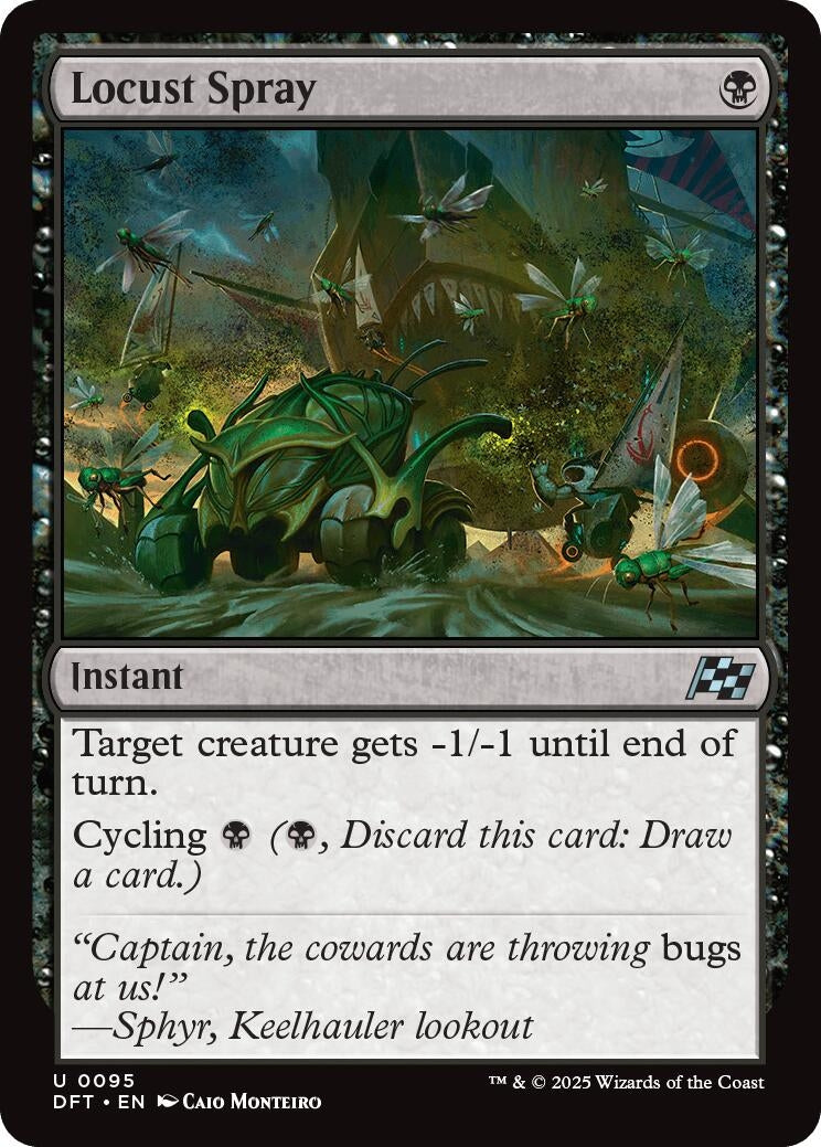 Image for Locust Spray (95) - Magic: The Gathering