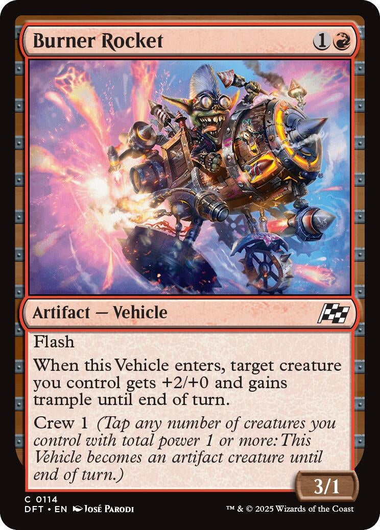 Image for Burner Rocket (114) - Magic: The Gathering