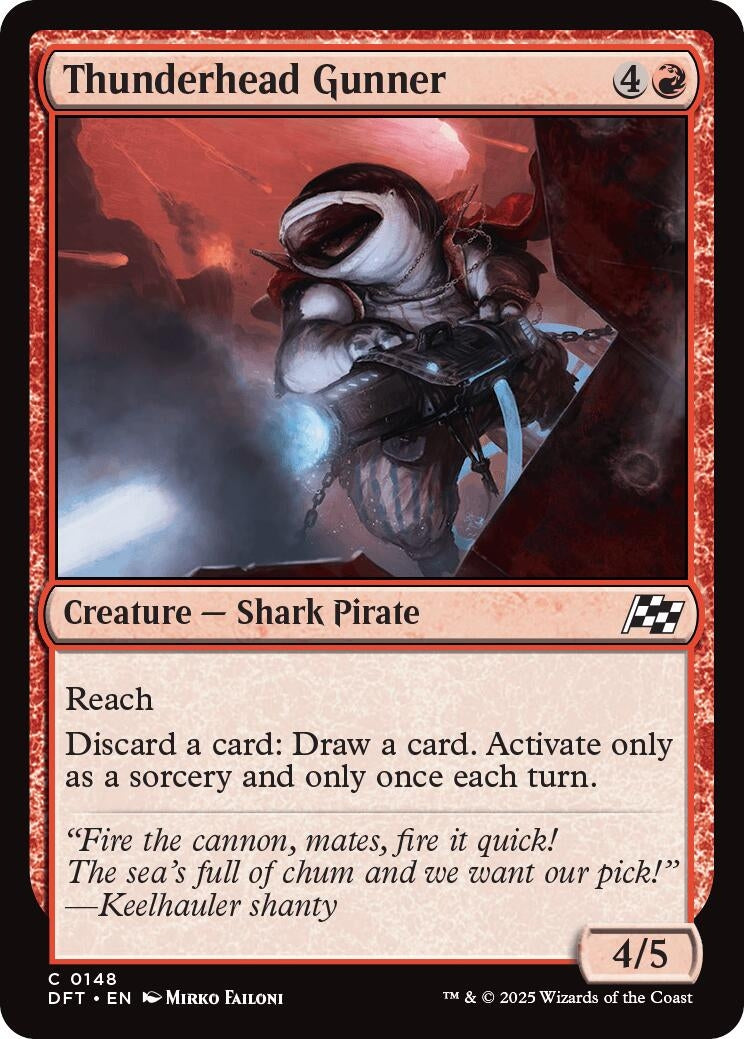 Image for Thunderhead Gunner (148) - Magic: The Gathering