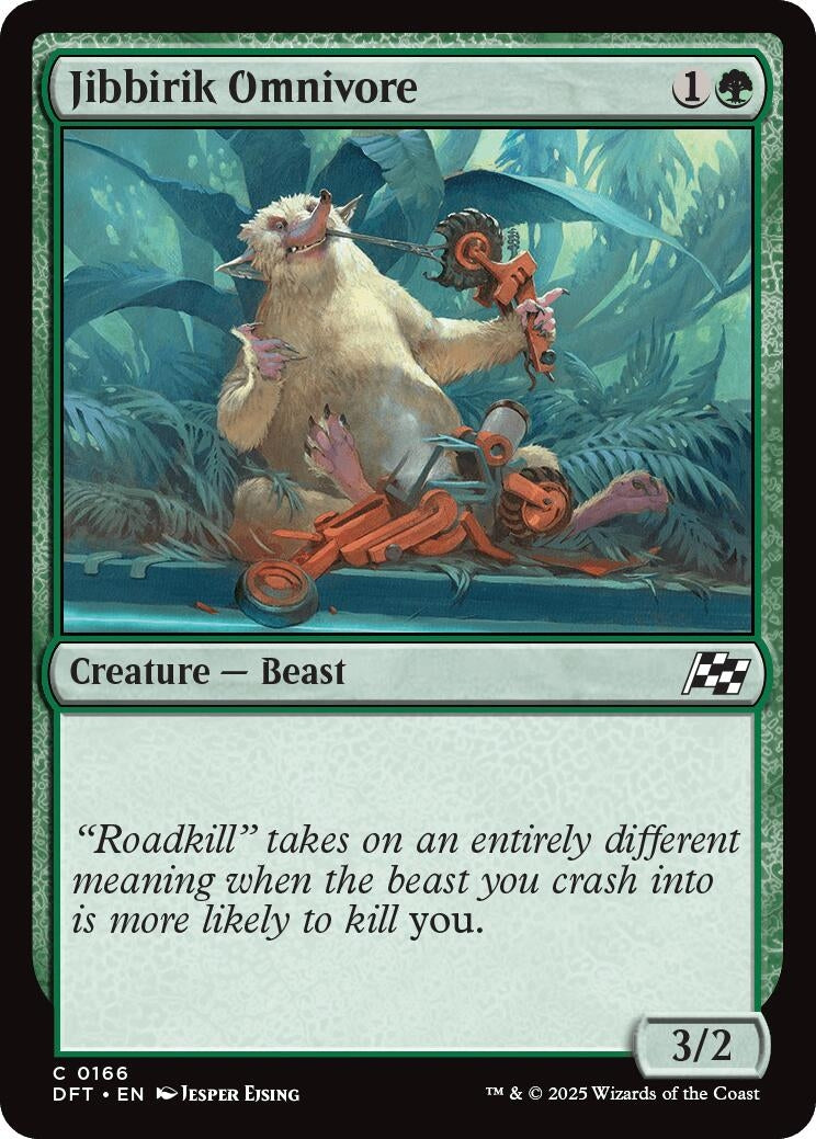 Image for Jibbirik Omnivore (166) - Magic: The Gathering
