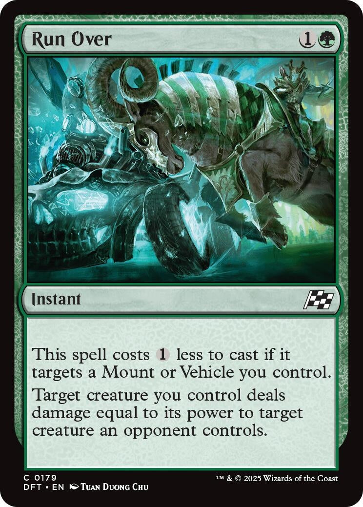 Image for Run Over (179) - Magic: The Gathering