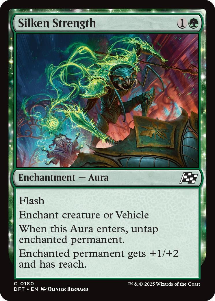 Image for Silken Strength (180) - Magic: The Gathering