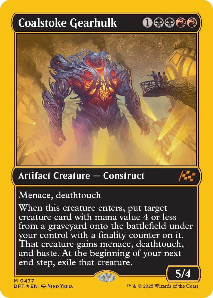 Image for Coalstoke Gearhulk (First-Place Foil) (477) - Magic: The Gathering