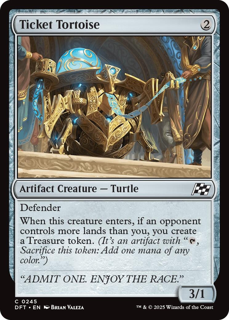 Image for Ticket Tortoise (245) - Magic: The Gathering